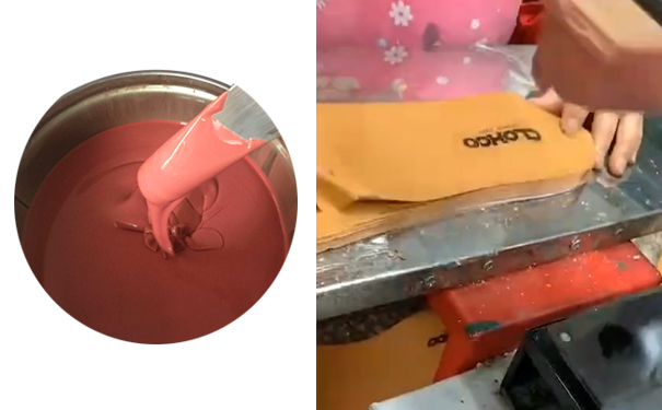 移印硅膠能運(yùn)用在布料上印刷嗎？