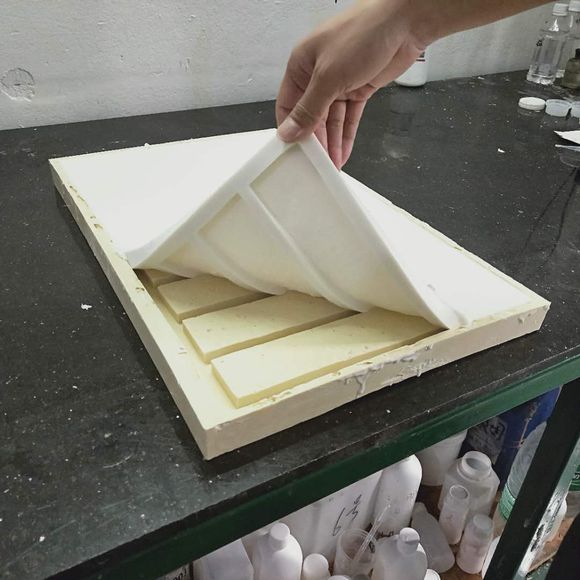 文化石模具硅膠收縮怎么解決？