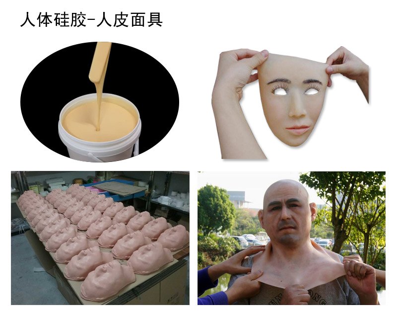 人體硅膠可以制作仿真面具嗎？
